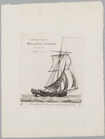 KG 08845
<br/>
Titelblad: Verscheide Soorten Hollandse Scheepen..
<br/>
<em>Groenewegen, Gerrit (1754-1826)</em>